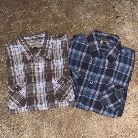 Sonoma Other - BOGO! Bundle of 2: Short Sleeve Flannels